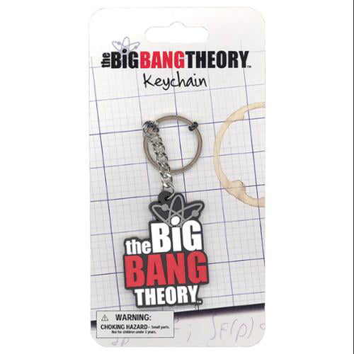 The Big Bang Theory Bazinga Name Rubber Key Ring Keychain NEW UNUSED